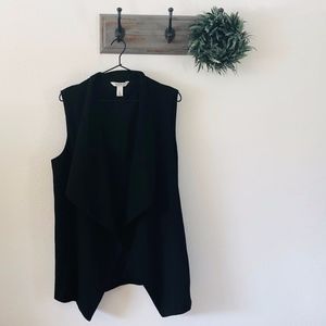 White House Black Market Sleeveless Black Vest 12